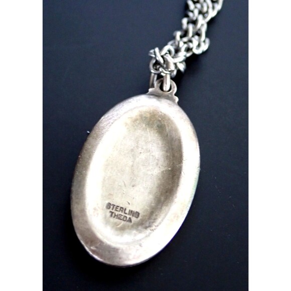 Sterling Silver Theda Saint Christopher Men's Pendant on 24" Chain 25.72 grams - Picture 10 of 13